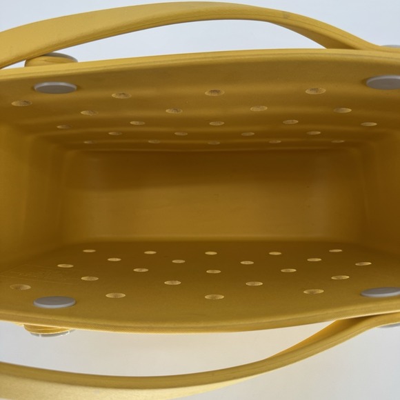 Bogg Bag Yellow Medium Tote 14.5 X 12 X 5 Baby Bag Beach Bag - Picture 5 of 9